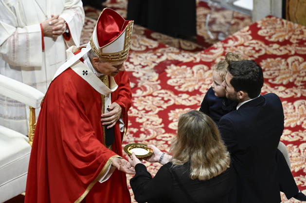 ITALY - POPE - VATICAN-2026 10 8 Italy, Rome, Vatican, 2026 10 8 Pope Leo XIV officiates the holy mass for the inauguration of the academic year of the pontifical universities at the St. Peter s Basilica in the Vatican. EDITORIAL USE ONLY - NO BOOKS Copyright: xVATICANxMEDIA xCatholicxPressxPhotox