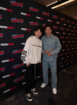 Saja Boys: Beyond KPOP Demon Hunters New York, NY- October 8: Inside the Saja Boys: Beyond KPOP Demon Hunters with Rich Ting and Neckwav at Comic Con October 8, 2026. Credit: Camara Porter AdMedia EDITORIAL USE ONLY  Copyright: xx AdMediax admphotosthree019700
