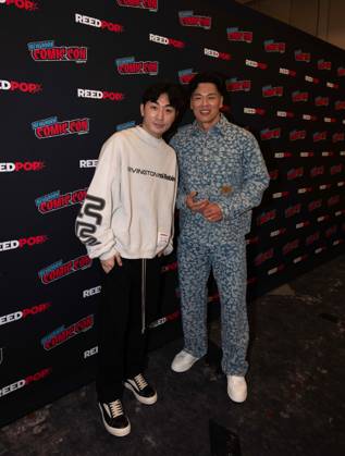 New York, NY- October 8: Inside the Saja Boys: Beyond KPOP Demon Hunters with Rich Ting and Neckwav at Comic Con October 8, 2026. Credit: Camara Porter USA  - ZUMAa123 20261008_zaa_a123_067 Copyright: xAdMediax
