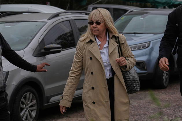 Closing arguments begin in the Maradona s death in Argentina SAN ISIDRO, ARGENTINA - OCTOBER 8: Claudia Villafane, Maradona s ex-wife, arrives at the courthouse as prosecutors and plaintiff attorneys present their closing arguments before Oral Criminal Court No. 7 in San Isidro, Argentina on October 8, 2026. The trial has entered its final stage, with the accusing parties seeking severe penalties against seven medical professionals charged with homicide with eventual intent over allegations of negligent and indifferent medical care that contributed to Maradona’s death. Luciano Gonzalez Anadolu San Isidro Argentina. Editorial use only. Please get in touch for any other usage. Copyright: x2026xAnadoluxLucianoxGonzalezx