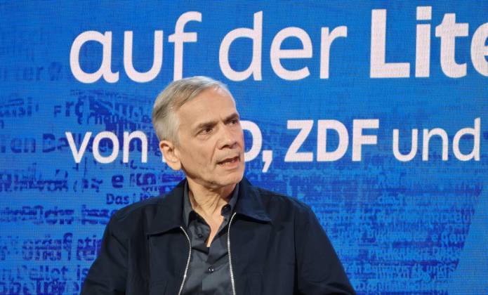October 8, 2026, Frankfurt am Main, Frankfurt Book Fair 2026: Author Lutz Seiler presents his new book, *Das tickende Herz* KH