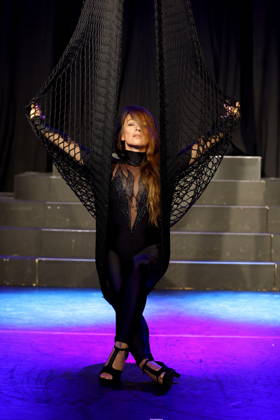 September 1, 2026, Herne, Revue Palast Ruhr: Press conference for the new show Iconics —a mix of cross-dressing, drag, live singing, acrobatics, and dance—featuring Sabrina Püschel
