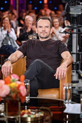 MDR Riverboat TV Chef Steffen Henssler during the taping of the MDR talk show Riverboat on October 8, 2026, at Mediacity Leipzig 20261008SFL0030