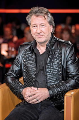 MDR Riverboat singer Claudius Dreilich KARAT during the taping of the MDR talk show Riverboat on October 8, 2026, at Mediacity Leipzig 20261008SFL0068