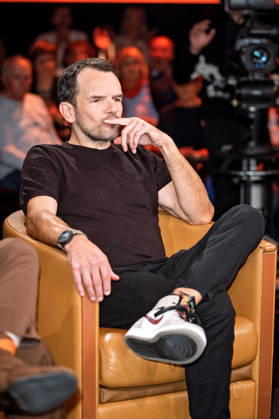 MDR Riverboat TV Chef Steffen Henssler during the taping of the MDR talk show Riverboat on October 8, 2026, at Mediacity Leipzig 20261008SFL0076