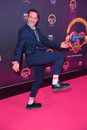 Brix Schaumburg at the JULIA MUSICAL PREMIERE at the Stage Palladium Theater in Stuttgart on October 8, 2026