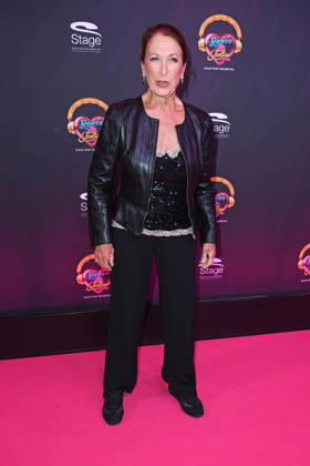 Daniela Ziegler at the JULIA musical premiere at the Stage Palladium Theater in Stuttgart on October 8, 2026