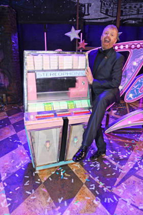 Ross Antony at the JULIA musical premiere at the Stage Palladium Theater in Stuttgart on October 8, 2026