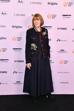 Gisele Pelicot at the 2026 Brigitte Awards ceremony at the Kino International in Berlin on October 8, 2026
