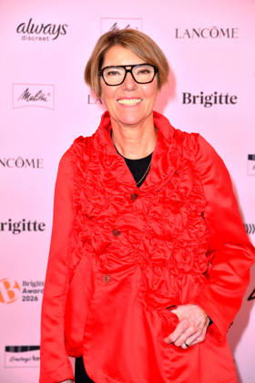 Bettina Böttinger at the 2026 Brigitte Award ceremony at the Kino International in Berlin on October 8, 2026