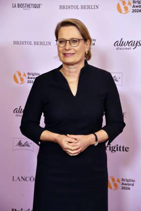 Stefanie Hubig, Federal Minister of Justice and Consumer Protection, at the 2026 Brigitte Award ceremony at the Kino International in Berlin on October 8, 2026
