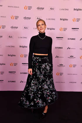 Wolke Hegenbarth at the 2026 Brigitte Award ceremony at the Kino International in Berlin on October 8, 2026
