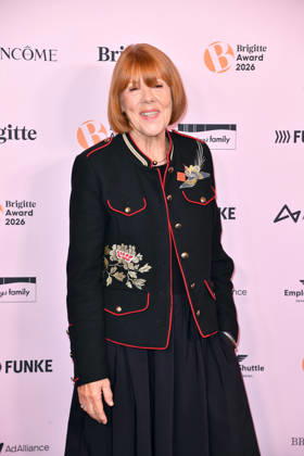 Gisele Pelicot at the 2026 Brigitte Awards ceremony at the Kino International in Berlin on October 8, 2026