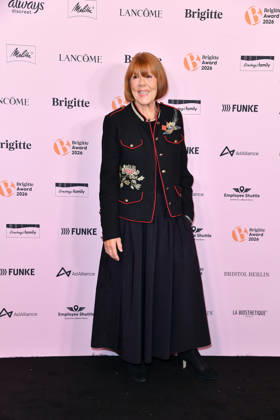 Gisele Pelicot at the 2026 Brigitte Awards ceremony at the Kino International in Berlin on October 8, 2026