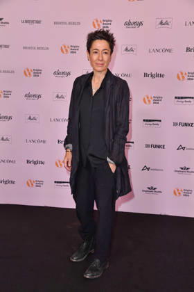 Dunja Hayali at the 2026 Brigitte Award ceremony at the Kino International in Berlin on October 8, 2026