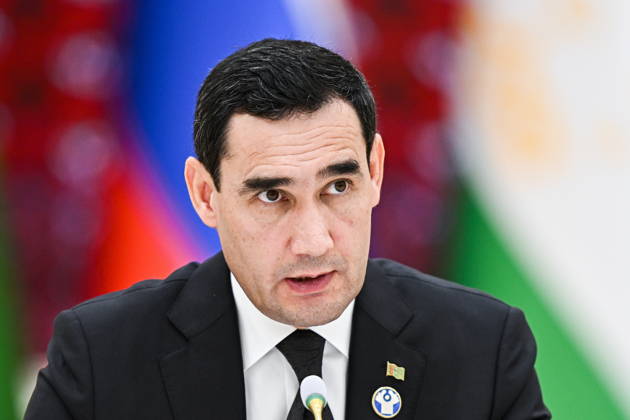 TURKMENISTAN, BALKAN PROVINCE - OCTOBER 9, 2026: Turkmenistan s President Serdar Berdimuhamedow attends a narrow-format meeting of the CIS Council of Heads of State in Turkmenbashi Turkmenistan - ZUMAt113 20261009_zaa_t113_145 Copyright: xSergeixBobylevx
