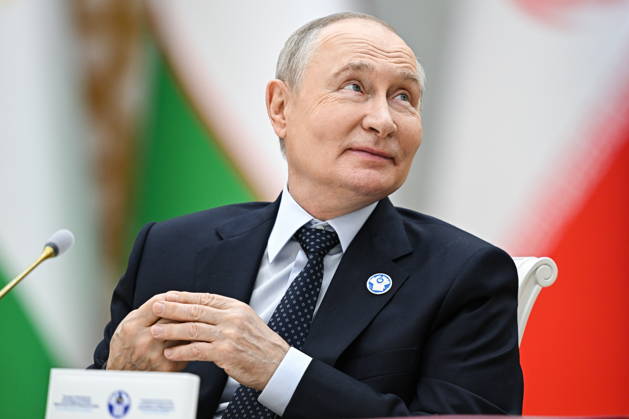 TURKMENISTAN, BALKAN PROVINCE - OCTOBER 9, 2026: Russia s President Vladimir Putin attends an expanded meeting of the CIS Council of Heads of State in Turkmenbashi Turkmenistan - ZUMAt113 20261009_zaa_t113_192 Copyright: xSergeixBobylevx