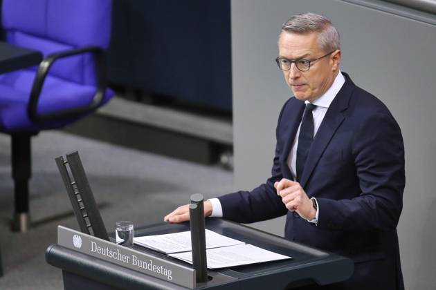 Berlin, Germany, October 9, 2026 German Bundestag 100th Session of the Bundestag Federal Minister for Digital Affairs and State Modernization Karsten Wildberger CDU Copyright: xdtsxNachrichtenagenturx dts_137706