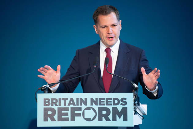 Reform UK Presser at Church House, London, UK - 9 October, 2026 Robert Jenrick - Reform UK Chancellor speaks at a Press Conference at Church House, London, England, UK on Friday 9 October, 2026., Credit:Justin Ng Avalon UK, England, London, Church House Copyright: xJustinxNgx xAvalonx 1141731600