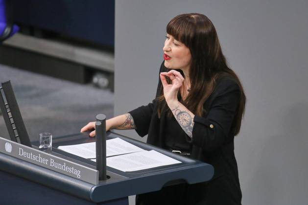 Berlin, Germany, October 9, 2026 German Bundestag 100th Session of the Bundestag Heidi Reichinnek, The Left Copyright: xdtsxNachrichtenagenturx dts_137849