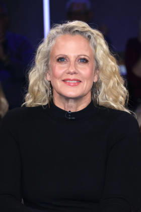 Barbara Schoeneberger during the NDR Talk Show on October 9, 2026, at NDR Studio Lokstedt in Hamburg, Germany; NDR Talk Show in Hamburg, Germany