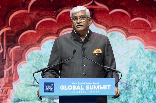 Conclusions and Closing Ceremony of the Global Summit Valletta Malta 2026 India’s Minister of Tourism, Gajendra Singh Shekhawat, during his remarks at the closing session of the Global Summit Valletta Malta 2026 on October 9, 2026, in Valletta, Malta. The Global Summit Valletta Malta 2026, is a leading international event focused on the travel and tourism sector that brings together representatives and professionals from various countries October 9, 2026 Francisco J Valletta, Malta Valletta, Malta Spain  Copyright: xFranciscoxJ.xOlmox 7831919