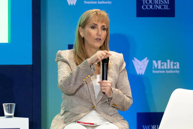 Conclusions and Closing Ceremony of the Global Summit Valletta Malta 2026 The President and CEO of the World Travel Tourism Council, Gloria Guevara, during her participation in the closing session of the Global Summit Valletta Malta 2026. October 9, 2026, in Valletta, Malta. The Global Summit Valletta Malta 2026, is a leading international event focused on the travel and tourism sector that brings together representatives and professionals from various countries OCTOBER 9, 2026 Francisco J Valletta, Malta Valletta, Malta Spain  Copyright: xFranciscoxJ.xOlmox 7831943