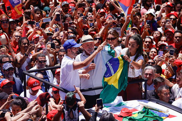 BRASiLIA, DF - 09.10.2026: ATO DE LULA EM BRASiLIA - President Lula resumes campaign events after the first round of elections, in CeilÃ¢ndia (DF). x3027420x  JoaoxPedroxCarvalho