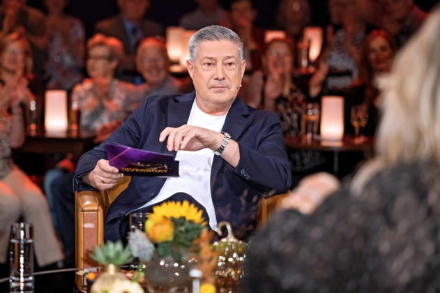 MDR Riverboat host Joachim Llambi during the taping of the MDR talk show Riverboat on October 9, 2026, at Mediacity Leipzig 20261009SFL0050