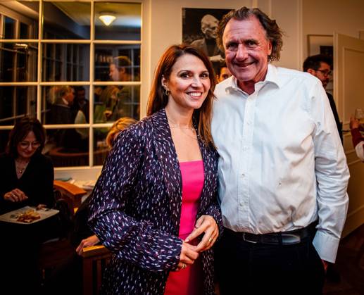 October 9, 2026 xesx Frankfurt am Main, Frankfurt Book Fair 2026: Publisher Joachim Unseld with his author Fatma Mittler Solak ES