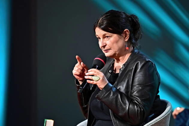 Frankfurt Book Fair 2026: Author Radka Denemarkova on October 9, 2026, at the Frankfurt Book Fair 20261009MWI154530