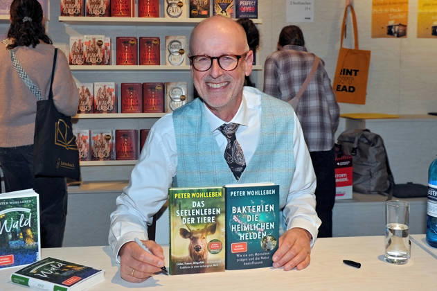Frankfurt Book Fair 2026: Author Peter Wohlleben on October 9, 2026, at the Frankfurt Book Fair 20261009MWI154527