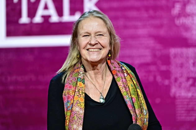 Frankfurt Book Fair 2026: Children s book author Cornelia Funke on October 9, 2026, at the Frankfurt Book Fair 20261009MWI154850