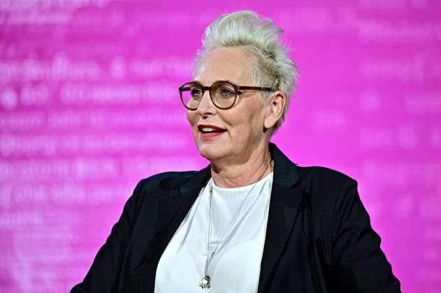 Frankfurt Book Fair 2026: Host Bärbel Schäfer on October 9, 2026, at the Frankfurt Book Fair 20261009MWI154853