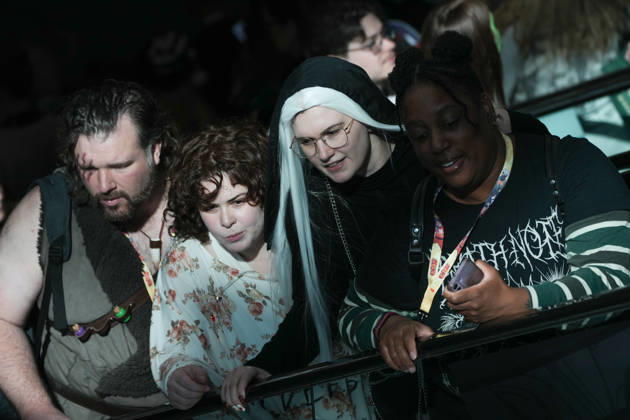 October 9, 2026, New York, New York, USA: Scenes of people in cosplay at the 2026 New York Comic Con at the Javits Center on October 9, 2026 in New York. New York USA - ZUMAb148 20261009_zap_b148_060 Copyright: xBryanxSmithx