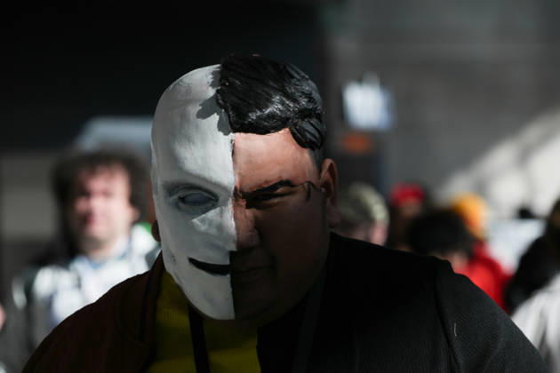 October 9, 2026, New York, New York, USA: Scenes of people in cosplay at the 2026 New York Comic Con at the Javits Center on October 9, 2026 in New York. New York USA - ZUMAb148 20261009_zap_b148_064 Copyright: xBryanxSmithx