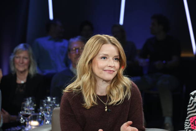 Karoline Schuch, actress, guest on the NDR Talk Show on October 9, 2026, on NDR Television’s Channel 3; photo op before the taping on October 2, 2026, at the Hamburg Lokstedt television studio