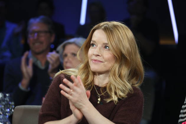 Karoline Schuch, actress, guest on the NDR Talk Show on October 9, 2026, on NDR Television’s Channel 3; photo op before the taping on October 2, 2026, at the Hamburg Lokstedt television studio
