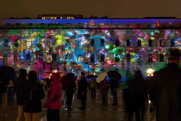 Festival of Lights 2026 Festival of Lights ** FOR EDITORIAL PURPOSES ONLY ** EDITORIAL USE ONLY ** Festival of Lights 2026 at Bebelplatz with the School of Law, the State Opera, the Hotel de Rome, and St. Hedwig’s Cathedral Berlin Berlin Germany H0A7461