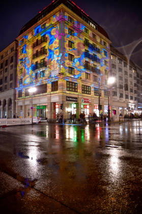 Festival of Lights 2026 Festival of Lights ** FOR EDITORIAL PURPOSES ONLY ** EDITORIAL USE ONLY ** Festival of Lights 2026 at the Westin Grand Hotel Friedrichstrasse at the corner of Unter den Linden, Berlin, Berlin, Germany JK16834
