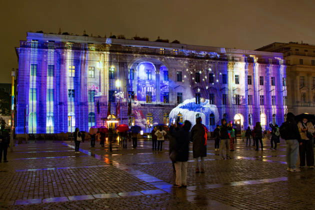 Festival of Lights 2026 Festival of Lights ** FOR EDITORIAL PURPOSES ONLY ** EDITORIAL USE ONLY ** Festival of Lights 2026 at Bebelplatz with the School of Law, the State Opera, the Hotel de Rome, and St. Hedwig’s Cathedral Berlin Berlin Germany H0A7485