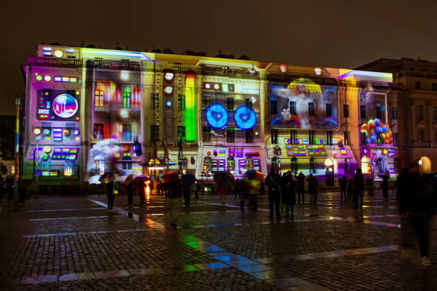 Festival of Lights 2026 Festival of Lights ** FOR EDITORIAL PURPOSES ONLY ** EDITORIAL USE ONLY ** Festival of Lights 2026 at Bebelplatz with the School of Law, the State Opera, the Hotel de Rome, and St. Hedwig’s Cathedral Berlin Berlin Germany H0A7498