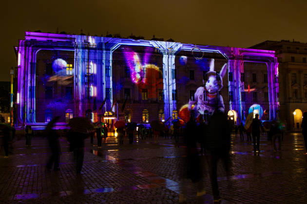 Festival of Lights 2026 Festival of Lights ** FOR EDITORIAL PURPOSES ONLY ** EDITORIAL USE ONLY ** Festival of Lights 2026 at Bebelplatz with the School of Law, the State Opera, the Hotel de Rome, and St. Hedwig’s Cathedral Berlin Berlin Germany H0A7511