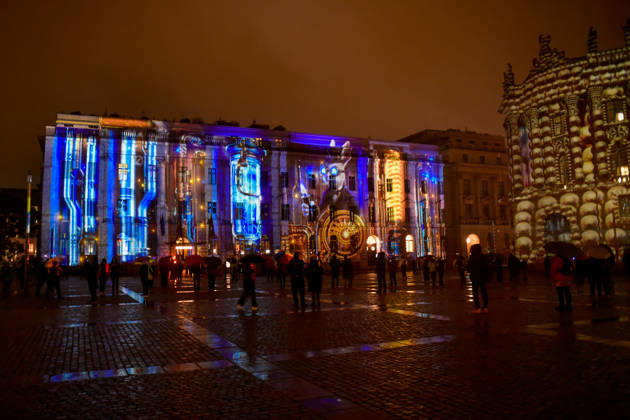 Festival of Lights 2026 Festival of Lights ** FOR EDITORIAL PURPOSES ONLY ** EDITORIAL USE ONLY ** Festival of Lights 2026 at Bebelplatz with the School of Law, the State Opera, the Hotel de Rome, and St. Hedwig’s Cathedral Berlin Berlin Germany JK16884