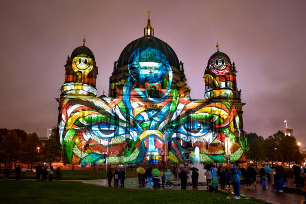 Festival of Lights 2026 Festival of Lights ** FOR EDITORIAL PURPOSES ONLY ** EDITORIAL USE ONLY ** Festival of Lights 2026 at Berlin Cathedral Berlin Berlin Germany JK16908