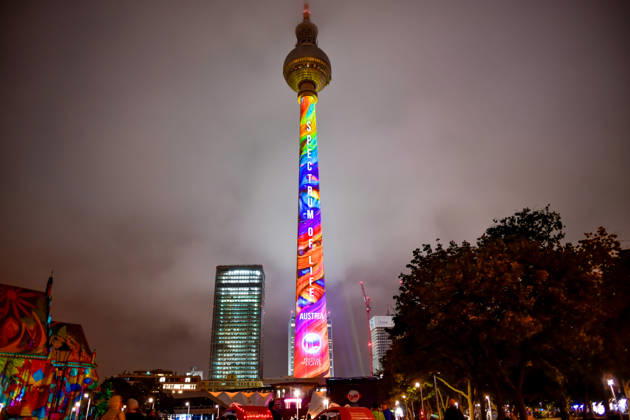 Festival of Lights 2026 Festival of Lights ** FOR EDITORIAL PURPOSES ONLY ** EDITORIAL USE ONLY ** Festival of Lights 2026 at the Berlin TV Tower Berlin Berlin Germany JK16996