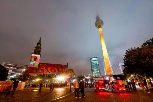 Festival of Lights 2026 Festival of Lights ** FOR EDITORIAL PURPOSES ONLY ** EDITORIAL USE ONLY ** Festival of Lights 2026 at the Berlin TV Tower Berlin Berlin Germany JK17023