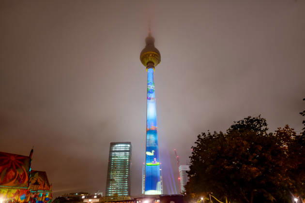 Festival of Lights 2026 Festival of Lights ** FOR EDITORIAL PURPOSES ONLY ** EDITORIAL USE ONLY ** Festival of Lights 2026 at the Berlin TV Tower Berlin Berlin Germany JK17033