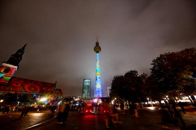 Festival of Lights 2026 Festival of Lights ** FOR EDITORIAL PURPOSES ONLY ** EDITORIAL USE ONLY ** Festival of Lights 2026 at the Berlin TV Tower Berlin Berlin Germany JK17035