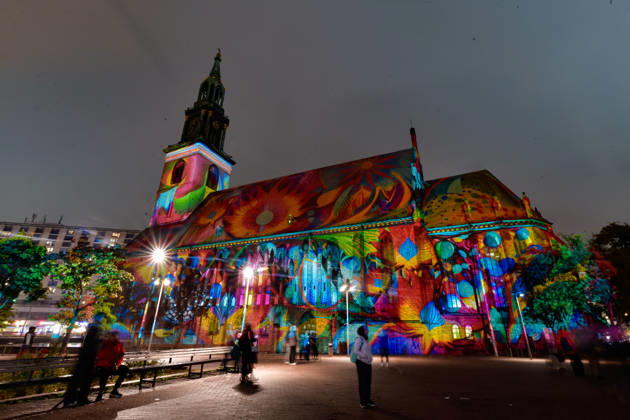 Festival of Lights 2026 Festival of Lights ** FOR EDITORIAL PURPOSES ONLY ** EDITORIAL USE ONLY ** Festival of Lights 2026 at St. Mary s Church, Berlin, Berlin, Germany JK17082